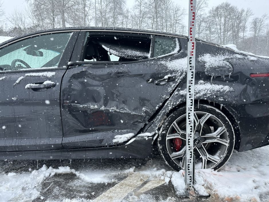 Besch&auml;digtes Verursacherfahrzeug